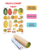 Fruit Chart - 4 : Reference Educational Wall Chart By Dreamland Publications 9788184516654