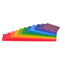 Wooden Rainbow Building Boards