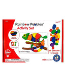 Rainbow Pebbles Activity Set (48 pebbles, 12 double-sided A4 size Activity cards)