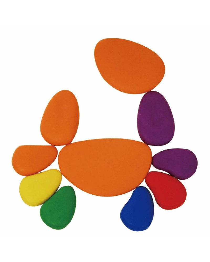 Rainbow Pebbles (36 pebbles, 20 double-sided Activity cards)