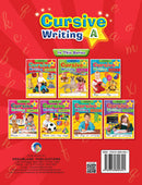 Cursive Writing Book (Capital Letters) Part A : Early Learning Children Book By Dreamland Publications