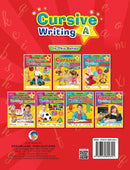 Cursive Writing Book (Capital Letters) Part A : Early Learning Children Book By Dreamland Publications