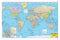 World Map : Reference Educational Wall Chart by Dreamland Publications
