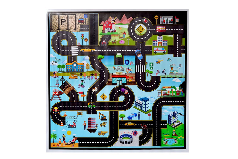 Road Map A Pretend Play Mat