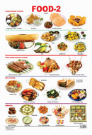 Food-2 : Reference Educational Wall Chart By Dreamland Publications 9788184510621