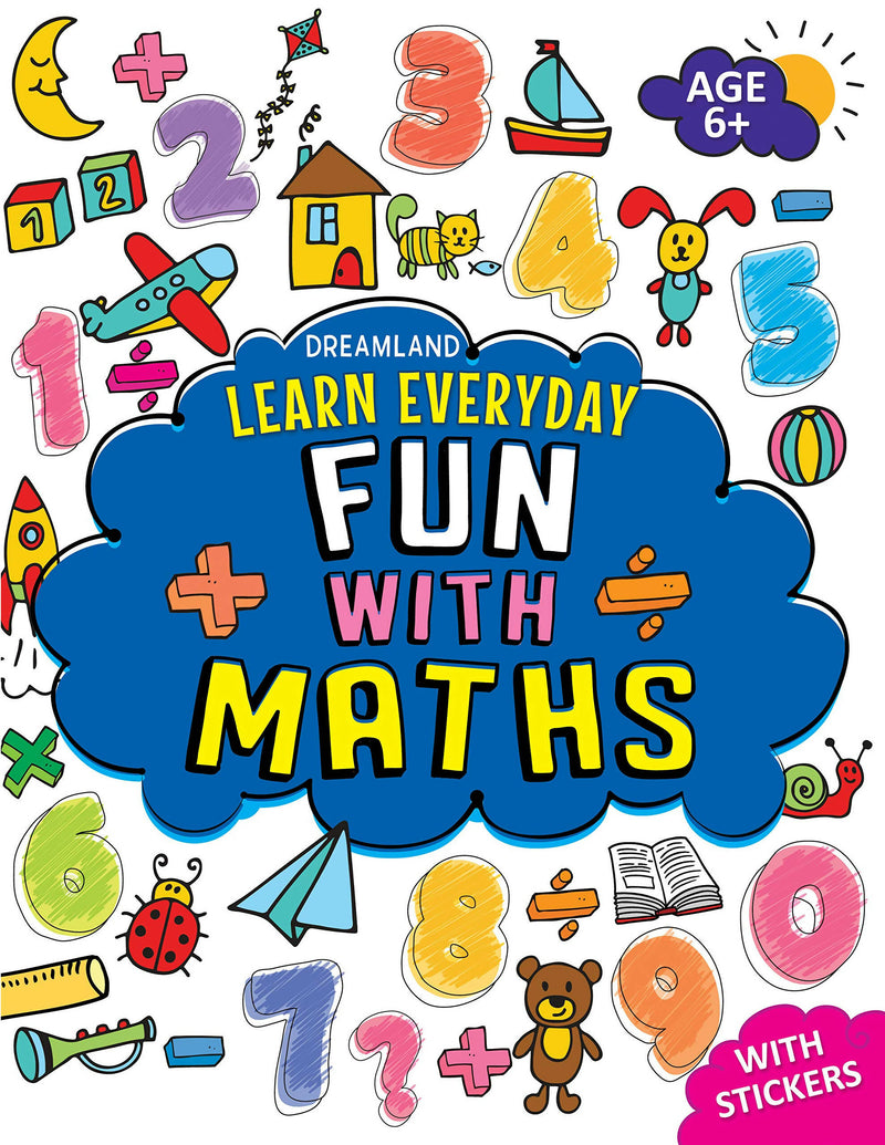 Learn Everyday 3 Books Pack for Children Age 6+ : Interactive & Activity Children Book by Dreamland Publications