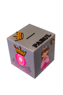 Doxbox Princess Theme Piggy Bank  ( Personalization Available)