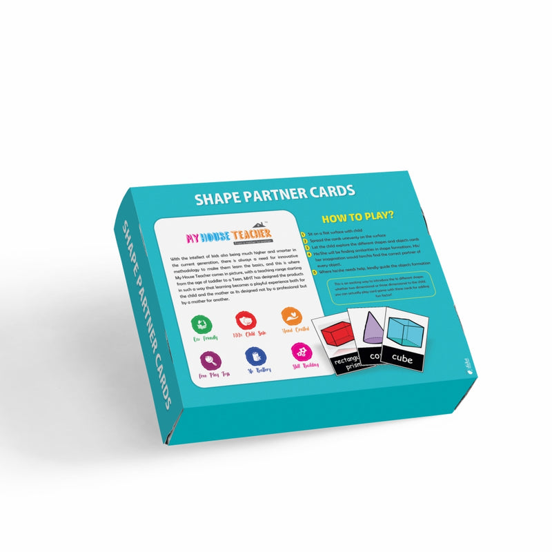 Shape and Object – Choose a Partner Cards Box