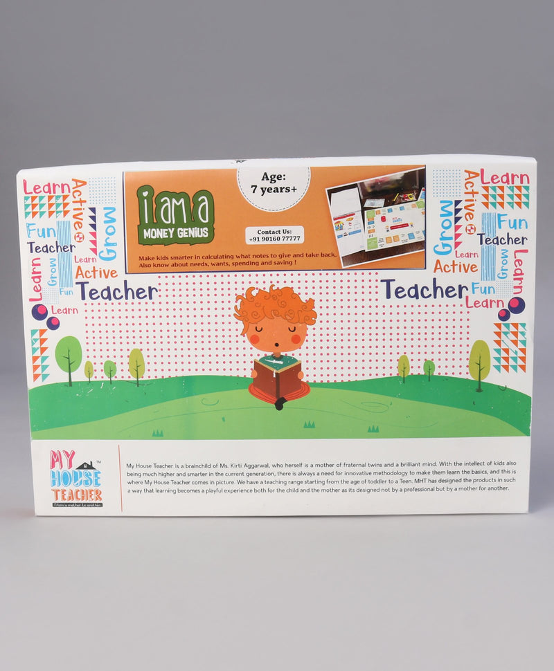 Make your kid an Indian money genius Busy bag