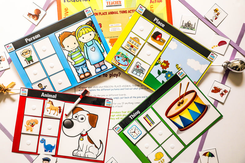 PERSON PLACE ANIMAL THING ACTIVITY