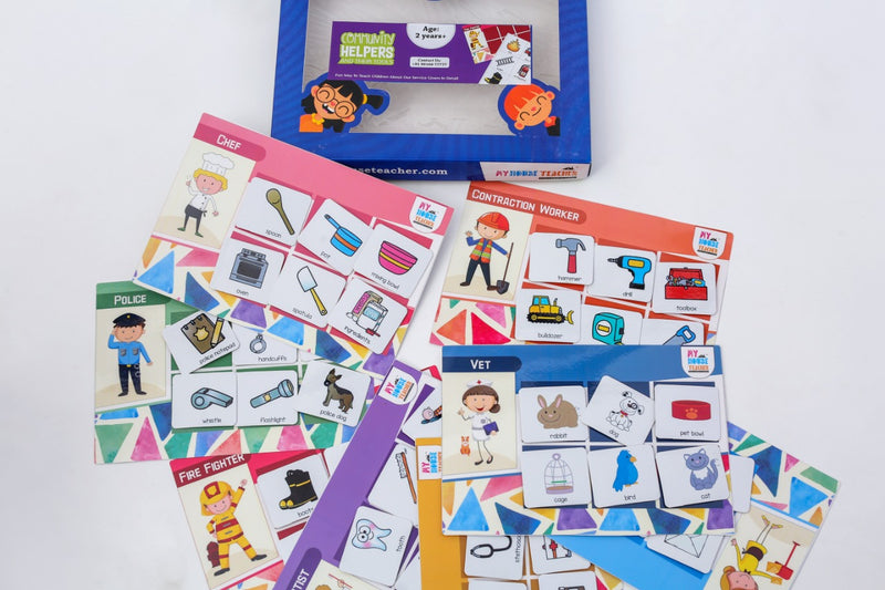 COMMUNITY HELPERS AND THEIR TOOLS