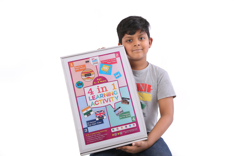 JUMBO 4 CONCEPTS IN 1 ACTIVITY BOX FOR 4 YEARS +