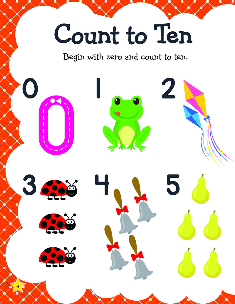 Learn Everyday Numbers and Patterns- Age 3+ : Interactive & Activity Children Book By Dreamland Publications