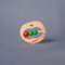 Svecha Toys: Hungry caterpillar apple rattle