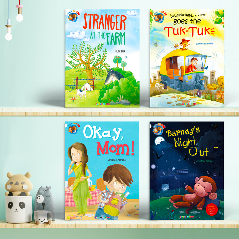 Safety Stories for Naughty Ones (Set of 4)