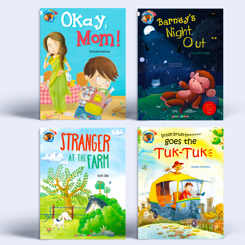 Safety Stories for Naughty Ones (Set of 4)