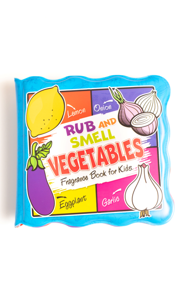 Rub and Smell - Vegetables (Fragrance Book for Kids) : Picture Book Children Book By Dreamland Publications 9789388416948