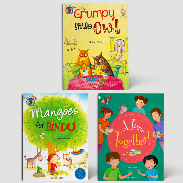 Healthy Eating Stories for Children (Combo set of 3)