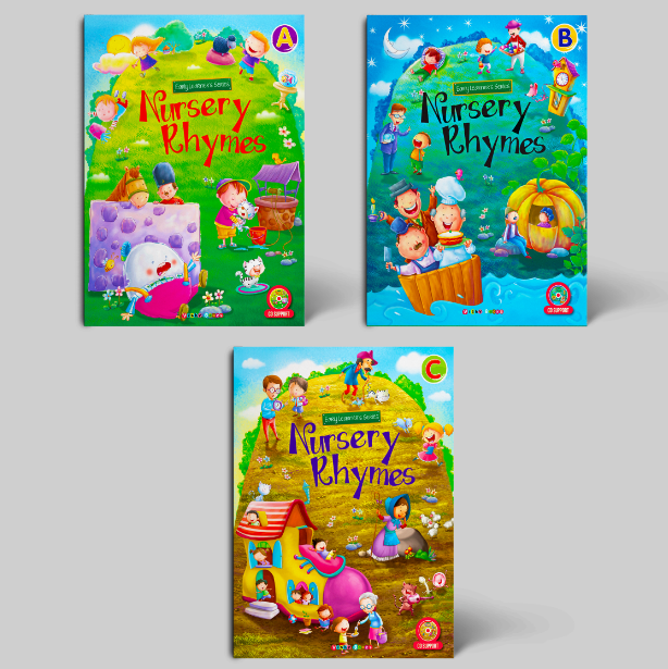 Nursery Rhymes Combo Pack set of 3