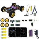 ThinkerPlace STEM DIY Obstacle Avoiding Programmable Bluetooth Robot with Toolkit for kids to Learn Coding, Robotics and Electronics| Age: 8+ years| STEM learning Toys| Learning & Education Toys