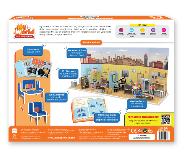 Building Toy : My World Inside The House