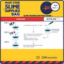 Slime Making Supplies Bag- Glitter and Clear. 1 Bag