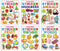 Sticker Book - pack (6 titles) : Early Learning Children Book By Dreamland Publications 9788184515978