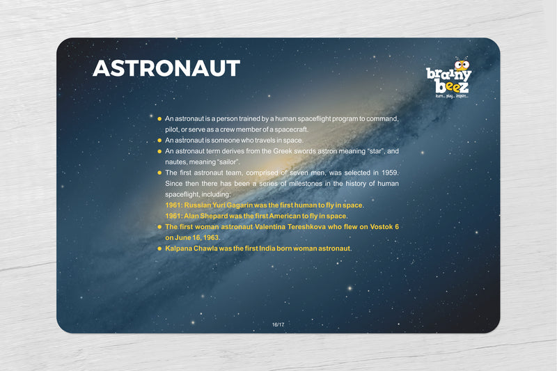 Space Flashcards