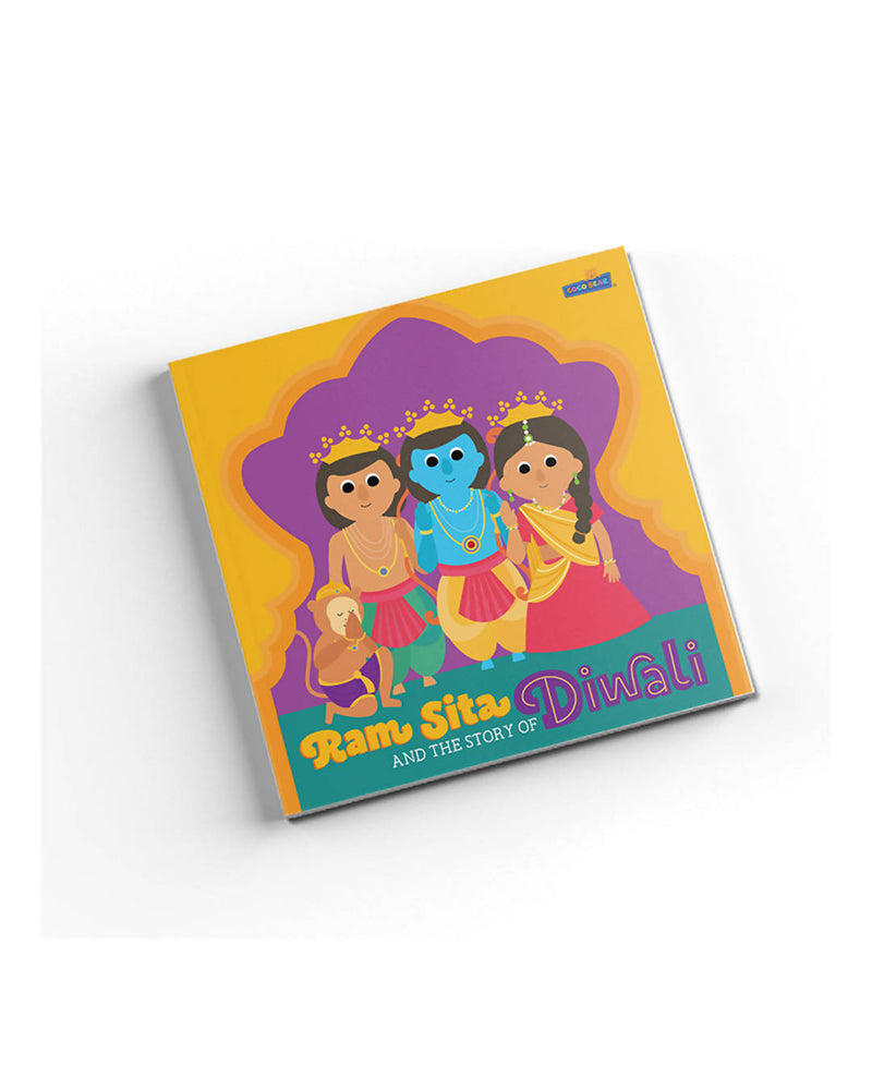 Coco Bear Ram Sita and the Story of Diwali: A Simplified Version of the Timeless Ramayana - English Story Book for Kids Ages 2+ by Rashi Gandhi