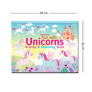 Fun with Unicorns Activity & Colouring : Interactive & Activity Children Book by Dreamland Publications 9789395406024