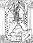 Victorian Fashion- Colouring Book for Adults : Colouring Books for Peace and Relaxation Children Book By Dreamland Publications 9789387177079