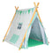 THE BURROW - PINE WOOD PLAY TENT - MEHICO GREENS