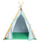 THE BURROW - PINE WOOD PLAY TENT - MEHICO GREENS