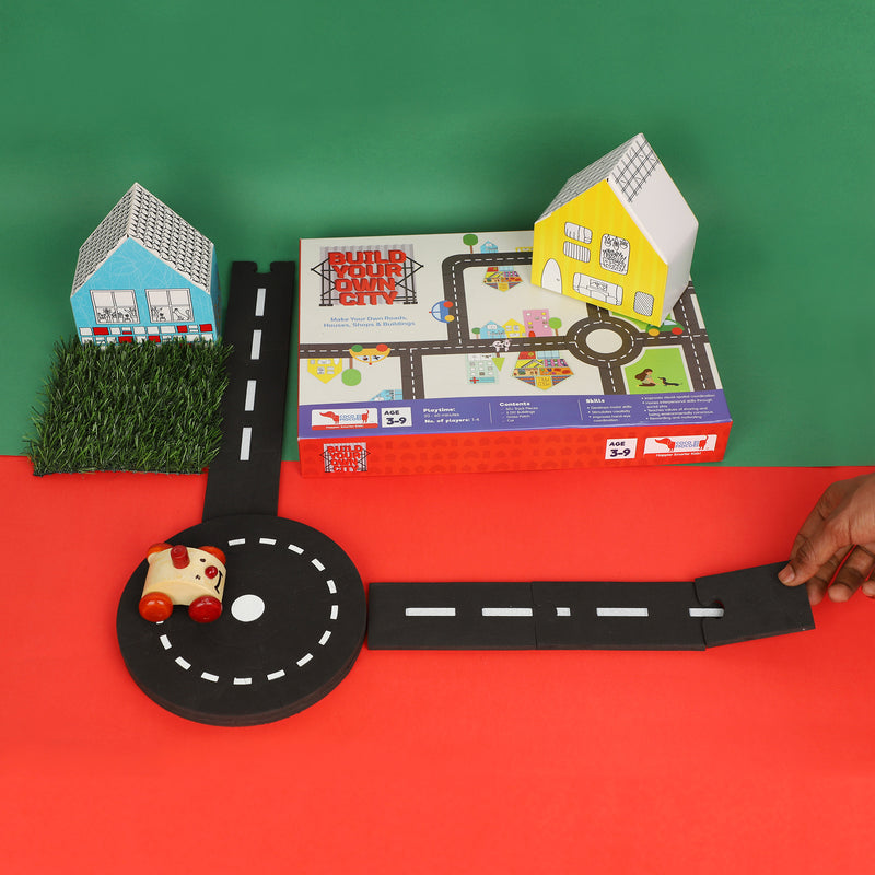 Car Track Set Build Full City - Fun Magic Track for Car Racing