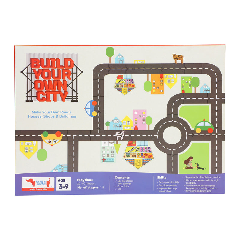 Car Track Set Build Full City - Fun Magic Track for Car Racing