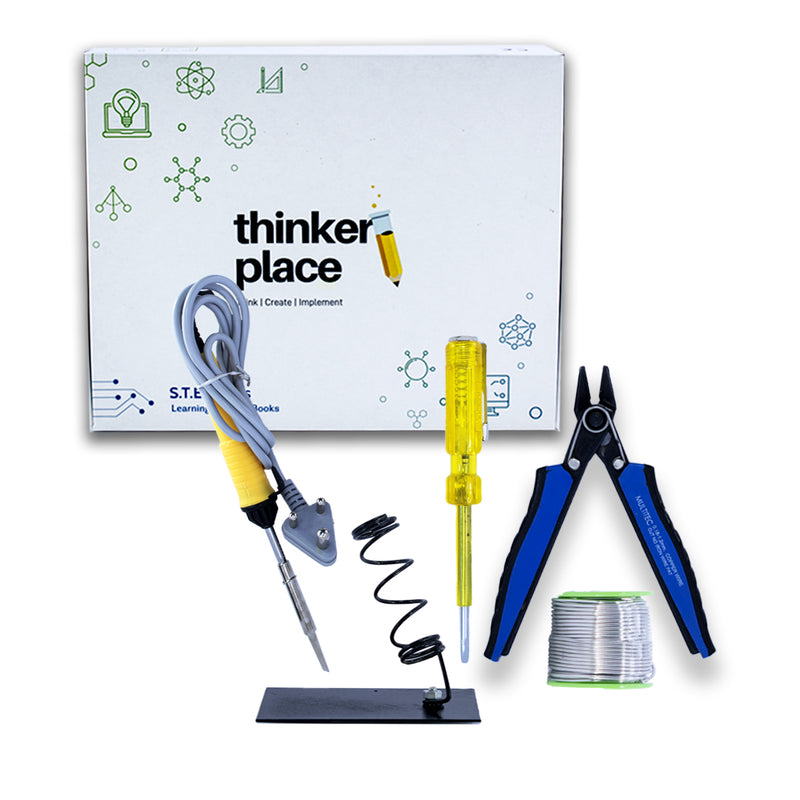 Thinkerplace Tool DIY kit | STEM Toy | Education Toy | Learning Toy | Age: 8+ years