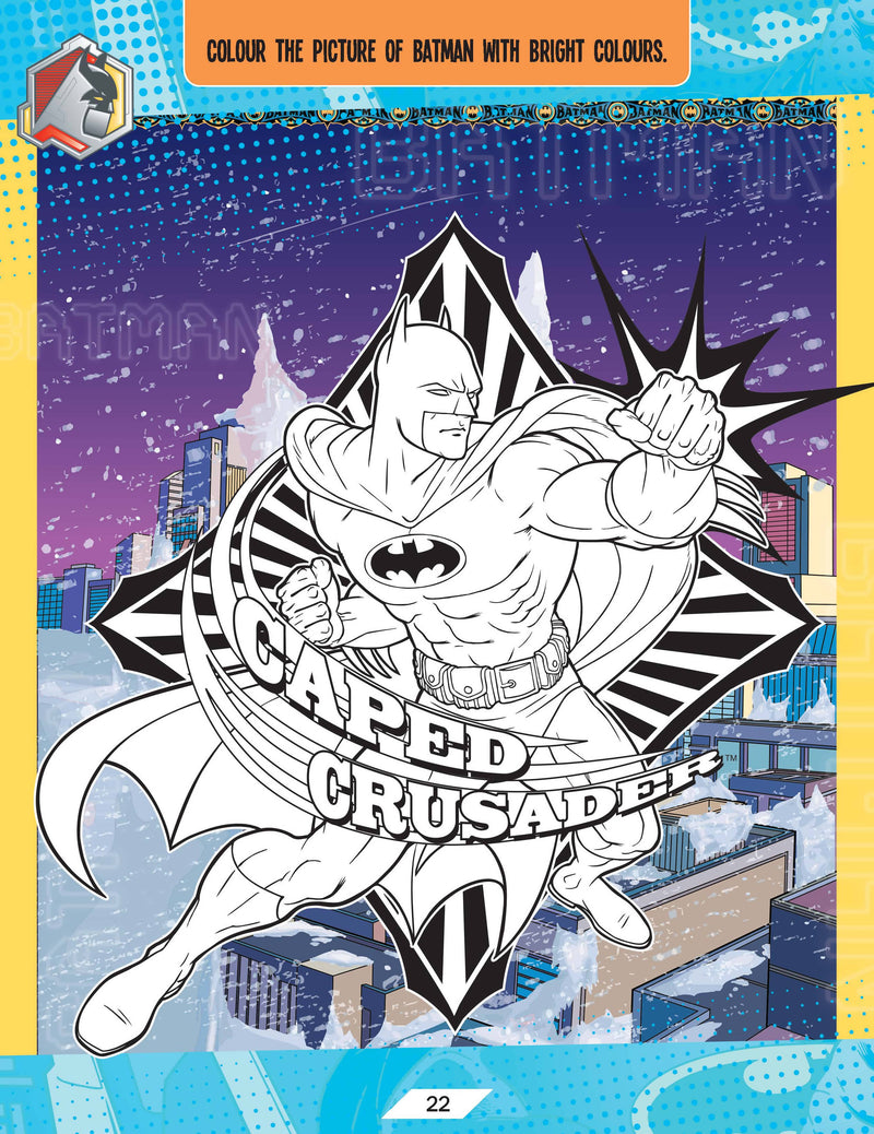 Batman Activity and Colouring Book by Dreamland Publications & Isbn