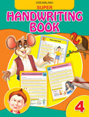 Super Hand Writing Book Part - 4 : Early Learning Children Book By Dreamland Publications 9789350892305