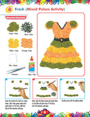 My Book of Art & Craft Part -1 : Interactive & Activity Children Book By Dreamland Publications 9789350893944