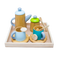 Toyroom Wooden Pretend Play Tea set - 15 pieces