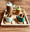 Toyroom Wooden Pretend Play Tea set - 15 pieces