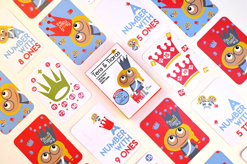 Tens & Tiaras | Number Value Math Game with Jewels! - Pack of 12