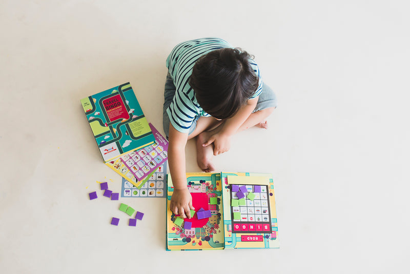 Travel Bingo with Magnets Educational Game