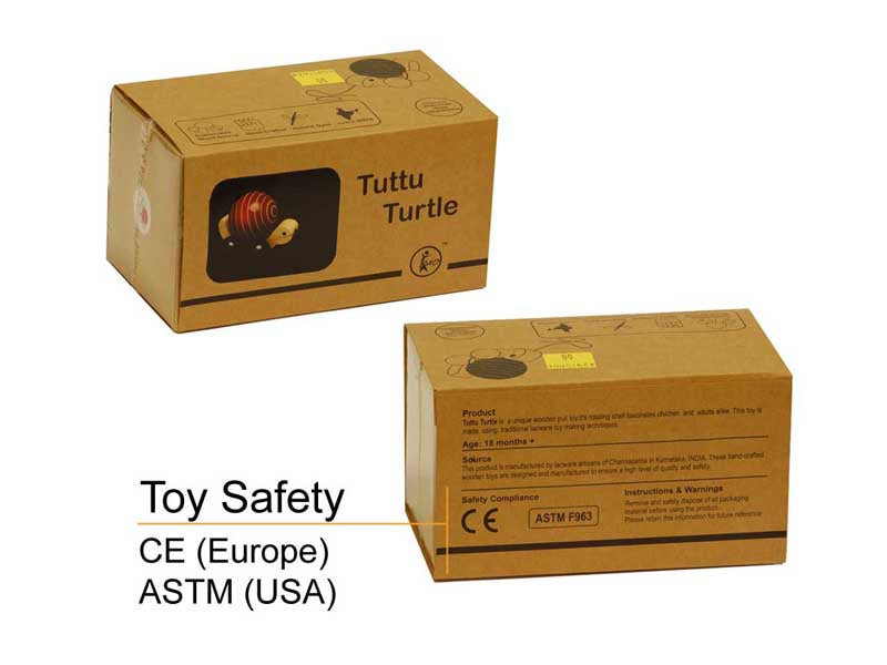 Tuttu Turtle - Red