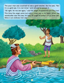 An Honest Woodcutter - Book 13 (Famous Moral Stories from Panchtantra) : Story books Children Book By Dreamland Publications