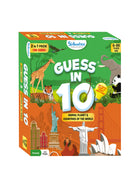 Skillmatics Card Game : Guess in 10 Animals & Countries Combo | Gifts for 6 Year Old's and Up | Super Fun for Travel & Family Game Night | 100 Game Cards for Kid