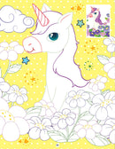 My Magical Unicorn Copy Colour Book for Children Age 2 -7 Years - Make Your Own Magic Colouring Book : Drawing, Painting & Colouring Children Book By Dreamland Publications 9789386671622