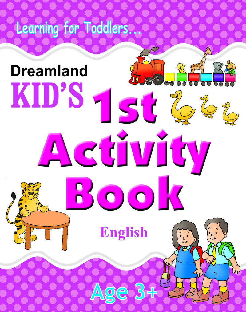 Kid's 1st Activity Book - English : Interactive & Activity Children Book By Gurpreet Kaur 9788184513691