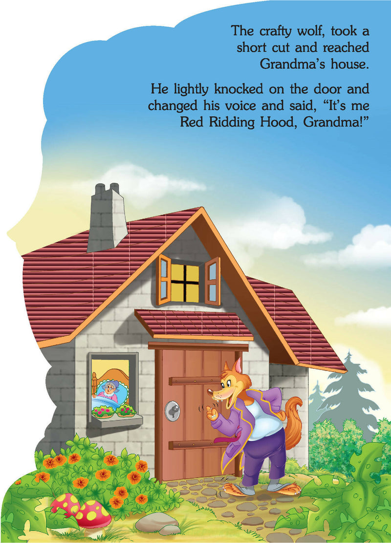 Fancy Story Board Book - Little Red Riding Hood : Story books Children Book By Dreamland Publications 9788184517026