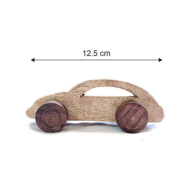  CuroKidz Wooden Toy Cars Pack of 7